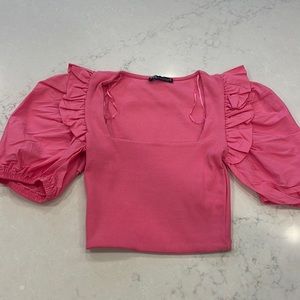 Pink Zara Blouse
